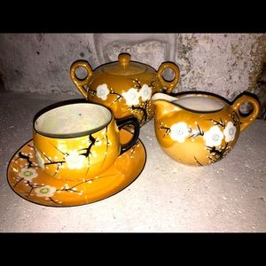 Tashiro Shoten Lusterware Tea Set Japan